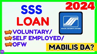 SSS Loan Paano mag Apply ng SSS Loan Voluntary Self Employed OFW 2024 [upl. by Anasxor916]