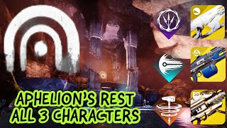 Legend Lost Sector Aphelions Rest on all Classes  Destiny2 Season of the Wish [upl. by Mayhs]