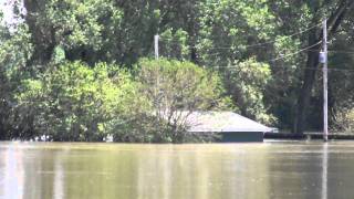 Missouri River Flooding near Beaver Lake in Nebraska [upl. by Celesta]