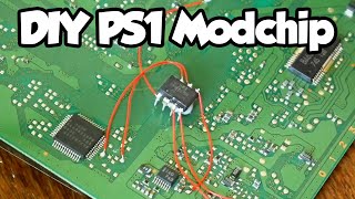 Making a PlayStation 1 modchip from SCRATCH [upl. by Sutsugua530]