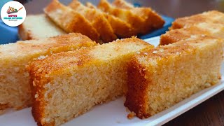 Iyengar style rava cake  Eggless Rava Cake Recipe I सूजी केक I Eggless Semolina Cake [upl. by Liakim]