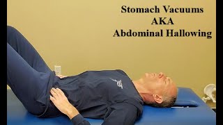 Abdominal Hollowing AKA Stomach Vacuums [upl. by Herold]