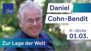 Daniel Cohn Bendit – Zur Lage der Welt 010324 [upl. by Satsoc]