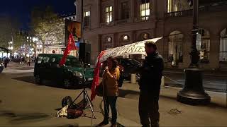 Rassemblement des intermittents du spectacle [upl. by Yrreiht]