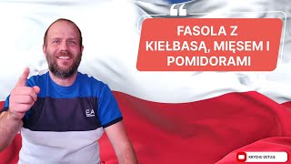 Mega przepis na fasolę z kiełbasą mięsem i pomidorami odcinek6 Tradycyjna polska kuchnia recipe [upl. by Waterman955]