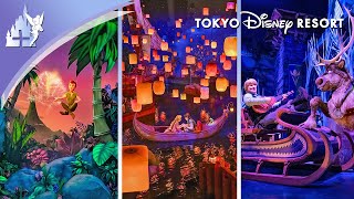 Sneak Peak Fantasy Springs attractions at Tokyo Disney Resort [upl. by Magbie]