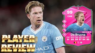 ¡POR FIN KDB TIENE TIRO COLOCADO REVIEW KEVIN DE BRUYNE 99 FUTTIES EVO STRIKERS INSTINCT EAFC 24 [upl. by Evette873]