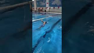 SERBEST STİL 3 KULAÇ 1 NEFES YÜZME swim yüzme sports sport havuz [upl. by Atsira]