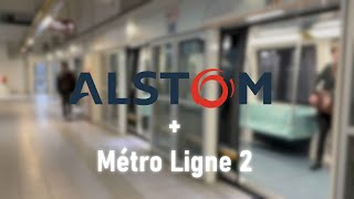 MÉTRO Ligne 1 Alstom Système Pilotage Automatique Urbalis Fulence  MÉTRO Ligne 2 [upl. by Enitnatsnoc707]