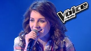 Greta Squillace  Ti sento  The Voice of Italy 2016 Blind Audition [upl. by Aicelav23]