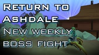 ActiqueRS  Return to Ashdale  New Weekly Boss Fight [upl. by Fay]