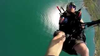 Paragliding accident  Fall into the canopy [upl. by Utimer566]