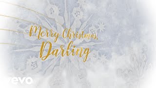 Carpenters  Merry Christmas Darling Lyric Video [upl. by Dickerson]