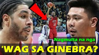 ITINANGGI na ni Ian Sangalang ang ISYU kay Aaron Fuller HILING ni Justin Brownlee HUWAG sa Ginebra [upl. by Brigg669]