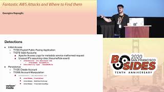 BSidesSF 2020  Fantastic AWS Attacks and Where to Find Them Georgios Kapoglis [upl. by Joel]