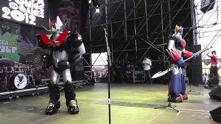 Goldrake e Mazinkaiser  Lucca Cosplay 2012  Sabato  numeri 153 e 154 [upl. by Duval243]