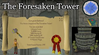 The Forsaken Tower OSRS Quest Guide [upl. by Lorola]