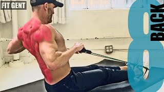 8 Back Exercises for Resistance Bands  NO ATTACHING [upl. by Mellen]