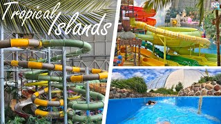 ALLE Wasserrutschen im Tropical Islands bei Berlin  2024  mit Double Racer und Amazonia  Onride [upl. by Amsaj379]