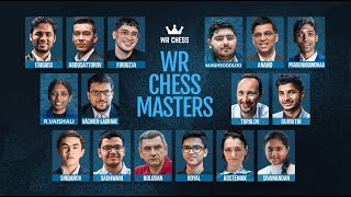 WR Chess Masters Cup 2024  Round 01  Alireza Anand Arjun Abdusattorov Pragg amp others [upl. by Akyssej]