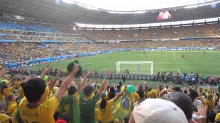 Grito PUTO por los brasileños  Mexico vs Brasil  Mundial 2014 [upl. by Ainorev560]