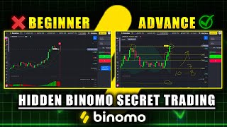 Binomo Beginner chat And Advance Chart  Hidden Binomo Secret Trading [upl. by Aalst]