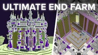 We Built The Ultimate END Farm in Minecraft [upl. by Whall]