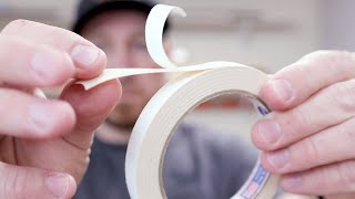 How to Turn Normal Tape Into A Double Sided Tape  DIY [upl. by Clougher]