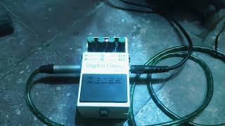 BOSS DD6 DIGITAL DELAY 18 DOTTED EIGHT NOTE [upl. by Lledner767]