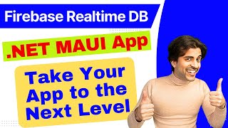 Build a REALTIME APP inNET MAUI with Firebase Realtime db [upl. by Atir]