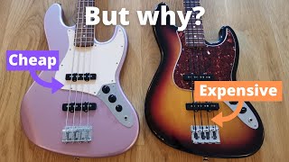 Why is a Fender bass so much more than Squier And is it worth it [upl. by Jasen972]