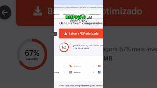 Como Comprimir PDF Sem Perder Qualidade pdf comprimirpdf diminuirpdf [upl. by Soma781]