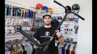 Scootshopcz Unboxing Chilli Reaper Crown freestyle scooter [upl. by Graehl]