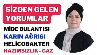 MİDE BULANTISI HAZIMSIZLIK HELİCOBAKTER PLORİ KABIZLIK GAZ PROBLEMLERİNİZ Mİ VAR  BU BİLGİ SİZE [upl. by Cicily]