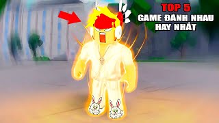 TOP 5 GAME ĐÁNH NHAU Battlegrounds HAY NHẤT ROBLOX [upl. by Egwin]