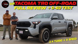 Is The 2024 Toyota Tacoma The BEST Midsize Truck  060 TEST  Full Review [upl. by Victoir296]