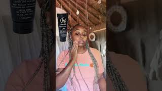 I been an Ashy Gurl Dry Skin Travel Skincare Routine travel skincare ashblondebraids [upl. by Fisa17]