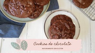 Cookies de Chocolate Sem Farinha ou Suspiros de Chocolate [upl. by Rosene363]