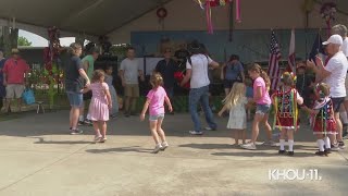 Houston Polish Festival returns with food fun and polka [upl. by Linsk234]