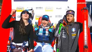 FIS Alpine Ski World Cup  Womens Downhill 2  Cortina dAmpezzo ITA  2024 [upl. by Aniraz]