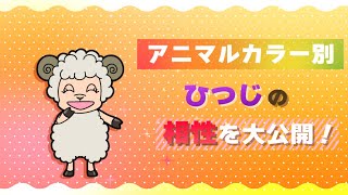 【動物占い】ひつじのアニマルカラー別相性を大公開！ [upl. by Wilden]