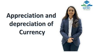 Appreciation and depreciation of currency [upl. by Cirilla]