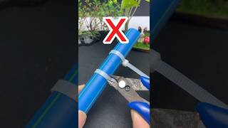 Remember this tricks How to untie a zip tie diy tips creative [upl. by Mendoza]