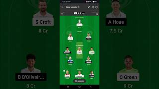 LAN VS WOR dream11 best GL team today match T20 cricket 💁💁💁💁💁💁💁💁 [upl. by Strohben]