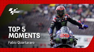 Fabio Quartararo🥈  Top 5 Moments of 2022 [upl. by Idnarb]