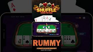 SHUFFLE RUMMY  PROMO06 GAMES FORT STUDIOS  games gaming androidgames gameplay bestgame [upl. by Gerdy]