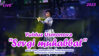 YULDUZ USMONOVA  SEVGI MUHABBATPREMYERA2023 [upl. by Anwahsal328]