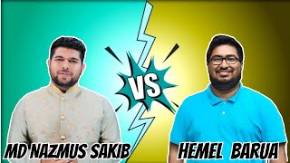 MD NAJZMUS SAKIB VS LEARN WITH HEMEL BHAI  WHO IS BEST HemelBhainazmussakib1998 hscchemistry [upl. by Cristian]