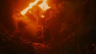 Balrog vs Durin  LOTR  Rings of Power S2x8 Season Finale 4K [upl. by Cher]