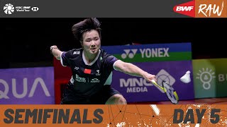 DAIHATSU Indonesia Masters 2024  Day 5  Court 1  Semifinals [upl. by Matti]